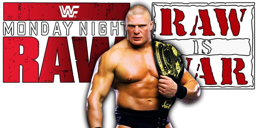 Brock Lesnar RAW