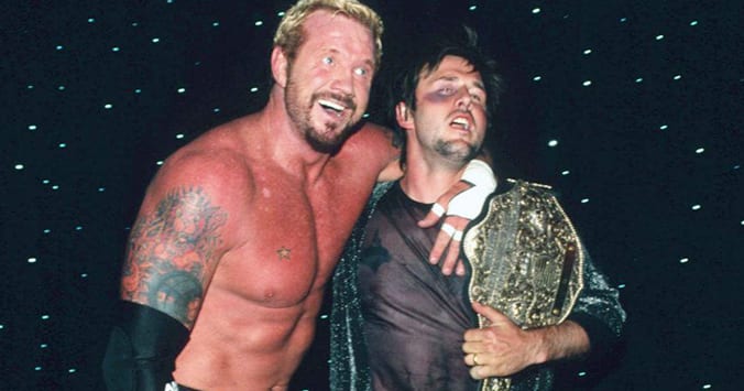 DDP David Arquette WCW World Heavyweight Champion