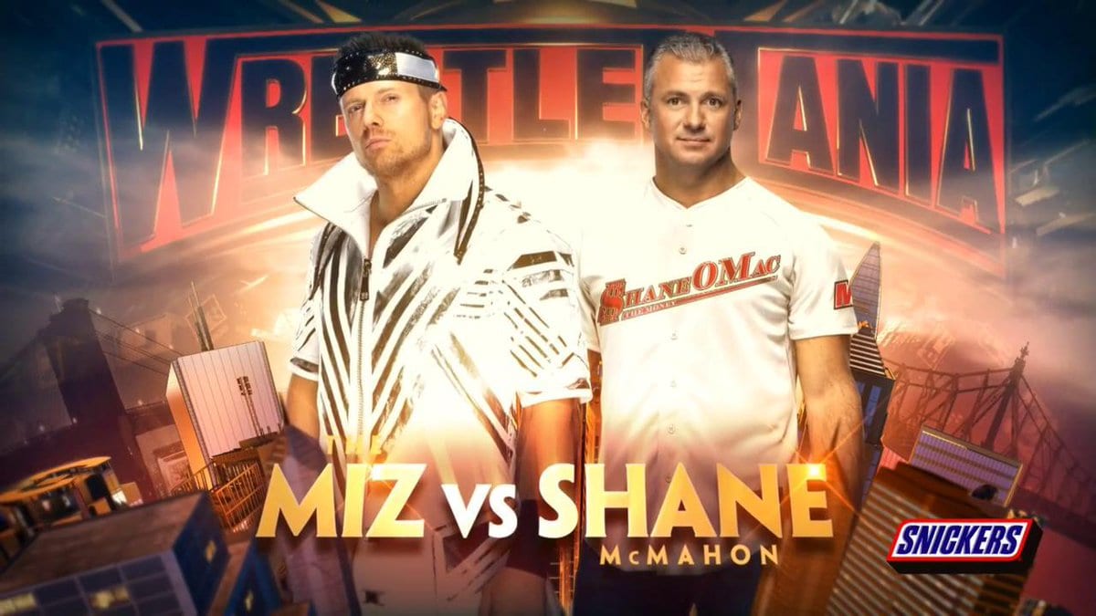 The Miz vs. Shane McMahon - WrestleMania 35