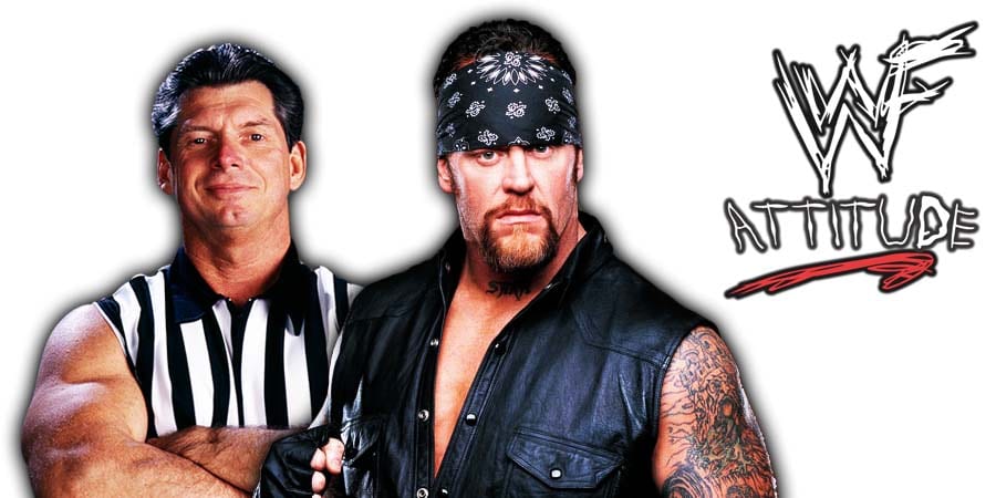 Vince McMahon The Undertaker WWF WWE