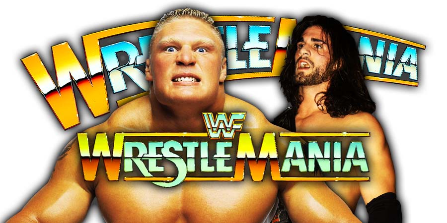 Brock Lesnar Defeated By Seth Rollins At WrestleMania 35
