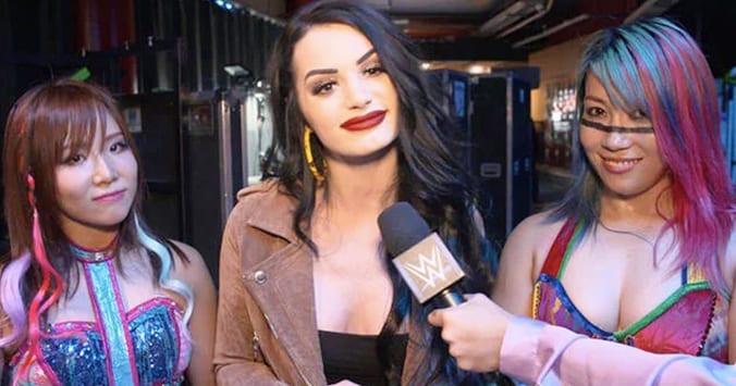 Paige Asuka Kairi Sane