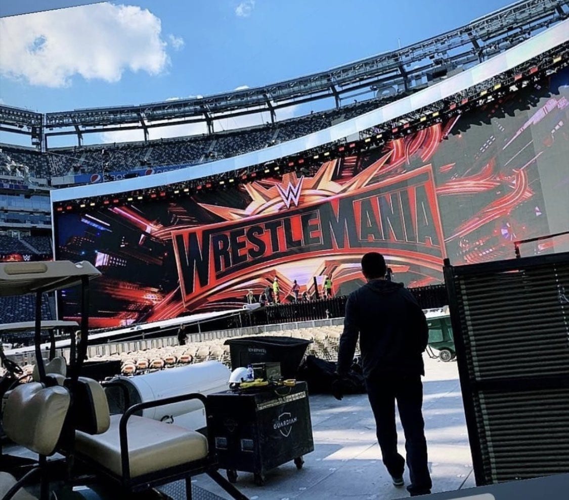 WrestleMania 35 Stage Set Screen Revealed