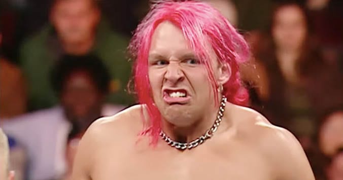 jon moxley pink hair