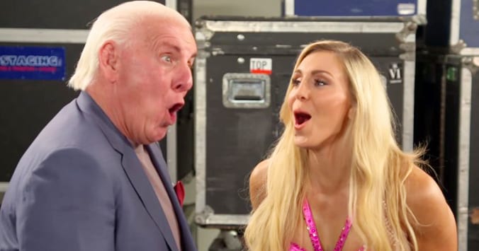 Ric Flair Charlotte Flair Wooo
