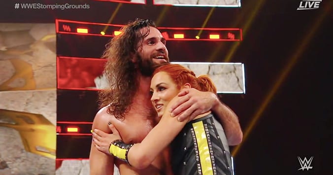 Becky Lynch Saves Seth Rollins At WWE Stomping Grounds 2019