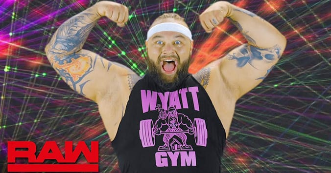 Bray Wyatt Flexing Wyatt Gym
