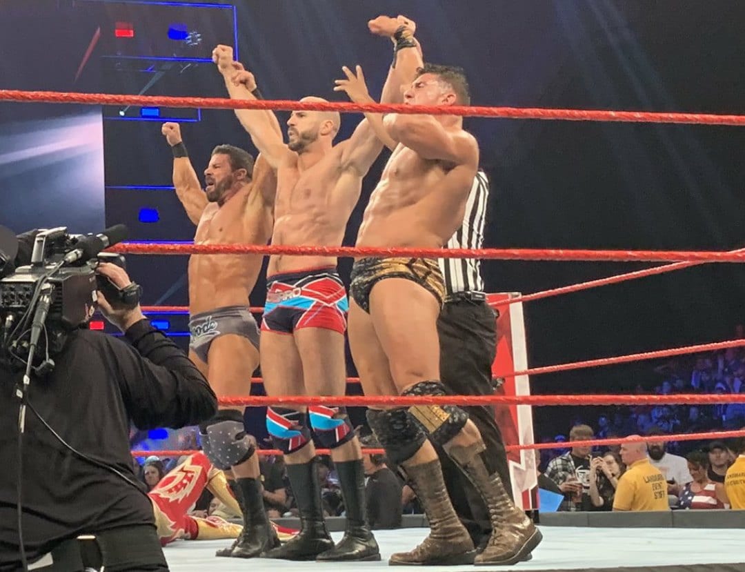 Cesaro Robert Roode EC3 The Main Event Muscle Men Stable