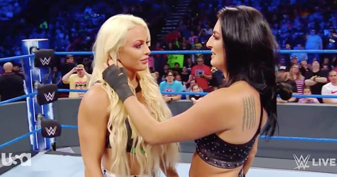 Mandy Rose Sonya Deville Romantic Angle WWE SmackDown 2019