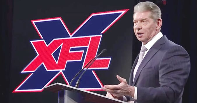 Vince McMahon XFL 2020
