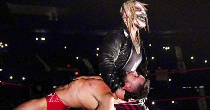 Bray Wyatt The Fiend Attacks Finn Balor WWE RAW