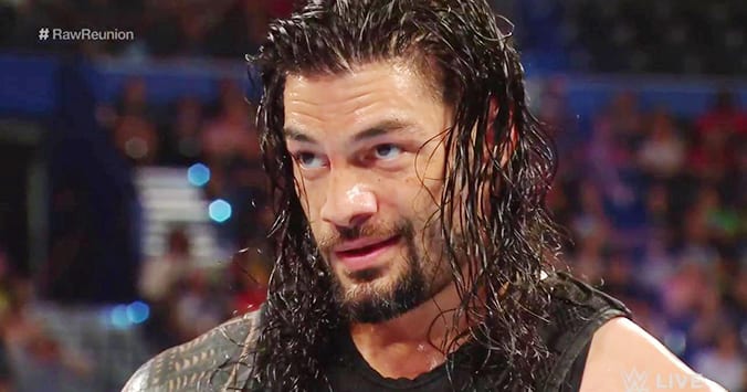 Roman Reigns Impressed Face