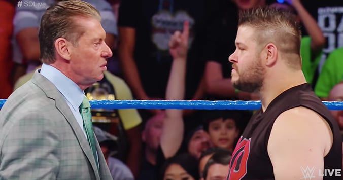 Vince McMahon vs. Kevin Owens WWE SmackDown