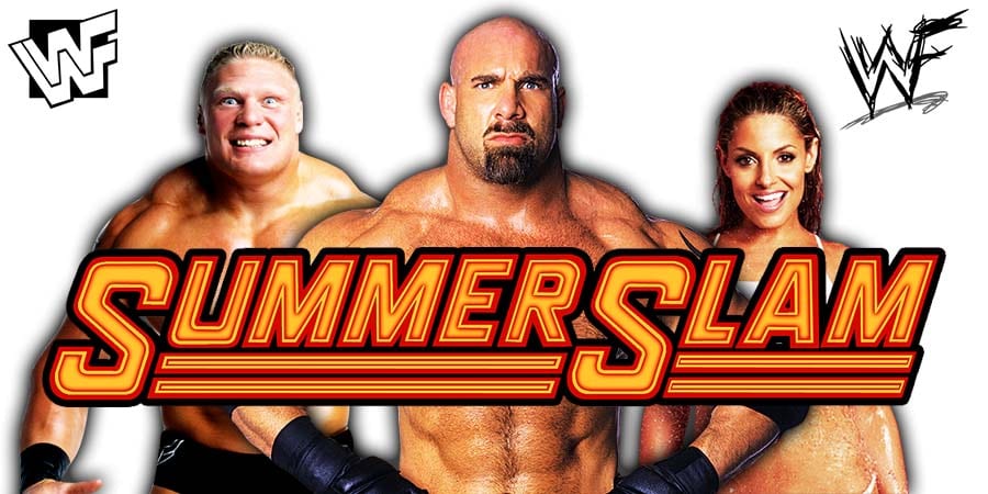 Brock Lesnar Goldberg Trish Stratus WWE SummerSlam 2019