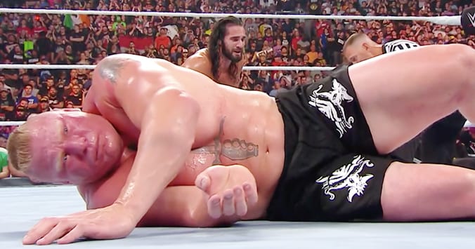 Brock Lesnar Loses Clean To Seth Rollins At WWE SummerSlam 2019 Main Event