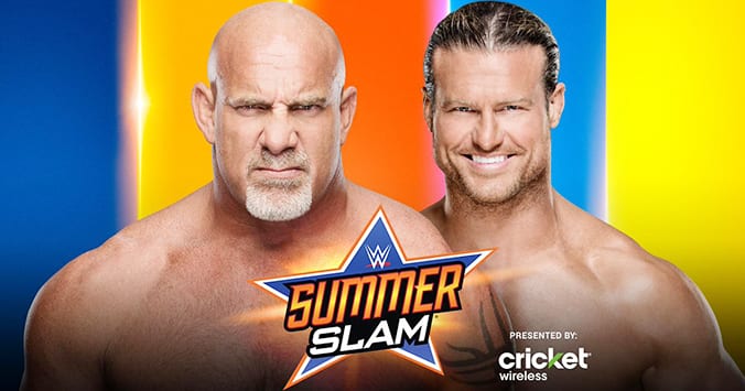 Goldberg vs. Dolph Ziggler - WWE SummerSlam 2019 Official Graphic