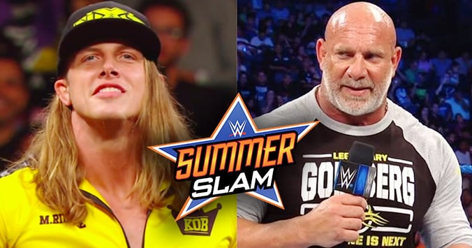 Goldberg's SummerSlam Salary, Matt Riddle At SummerSlam 2019?