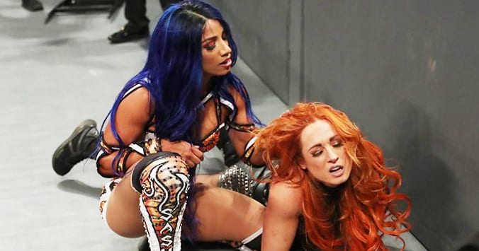 Sasha Banks attacks Becky Lynch on RAW after SummerSlam 2019