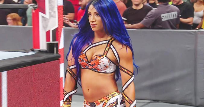 Sasha Banks returns with new hair color on WWE RAW After SummerSlam 2019