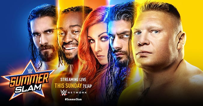 WWE SummerSlam 2019 This Sunday Graphic