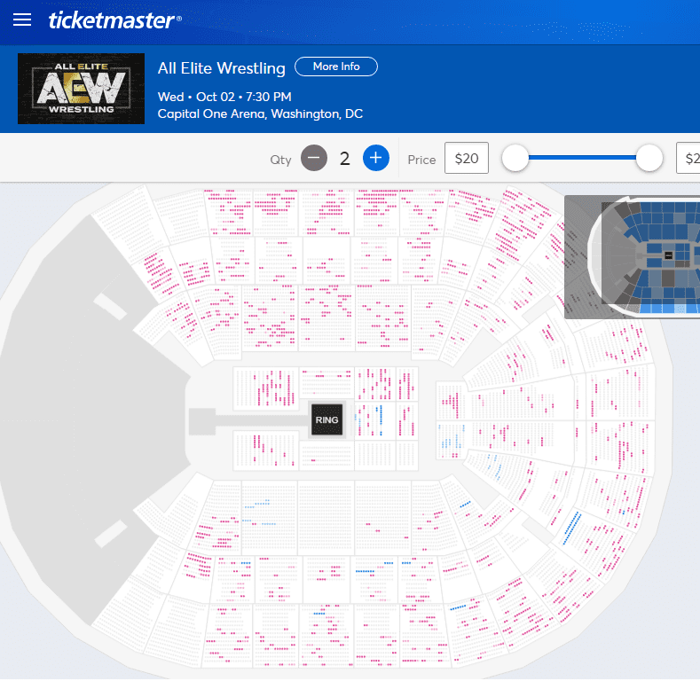 AEW Dynamite Debut Show On TNT Not Sold Out