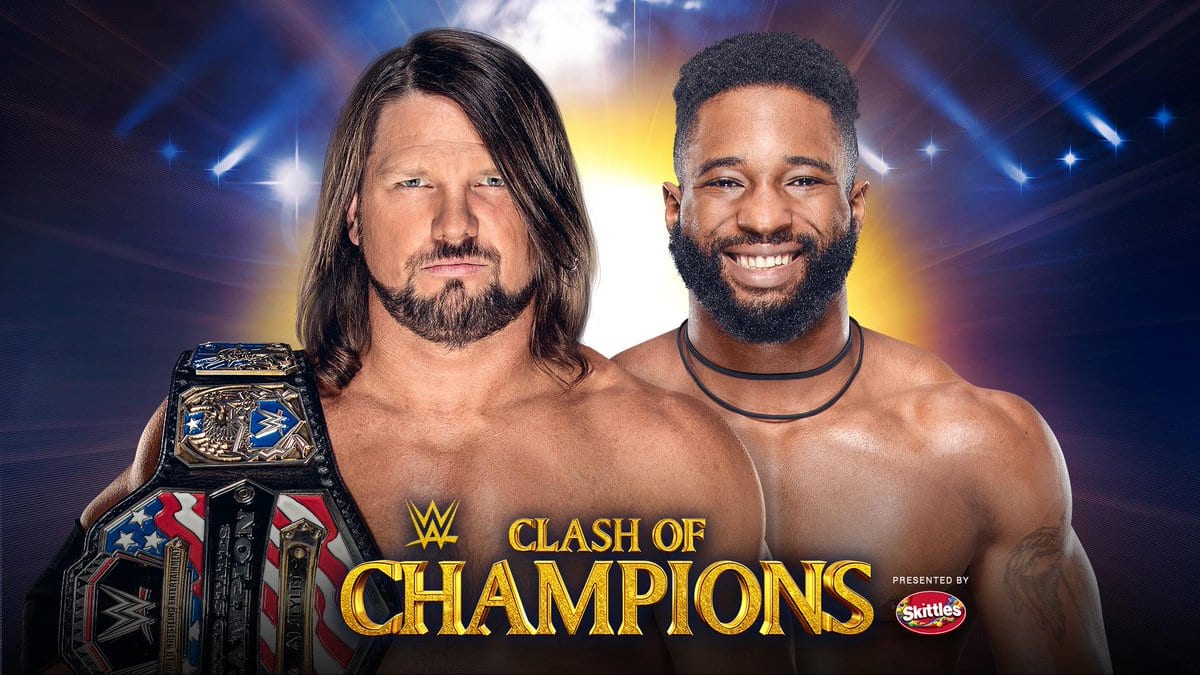 AJ Styles vs. Cedric Alexander - WWE Clash Of Champions 2019