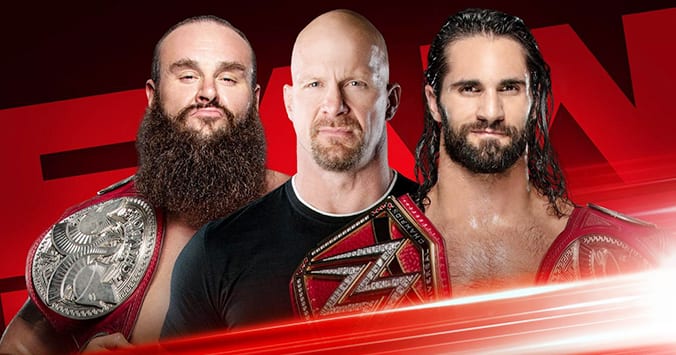 Braun Strowman Stone Cold Steve Austin Seth Rollins