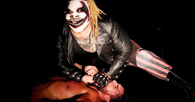 Bray Wyatt The Fiend Mandible Claw On Seth Rollins WWE Clash Of Champions 2019