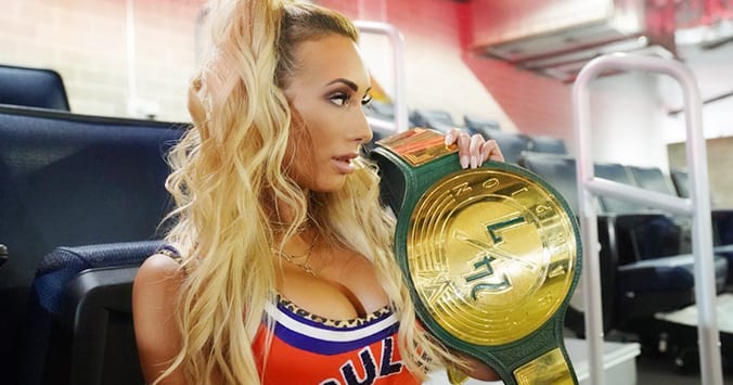 Carmella WWE 24 7 Champion