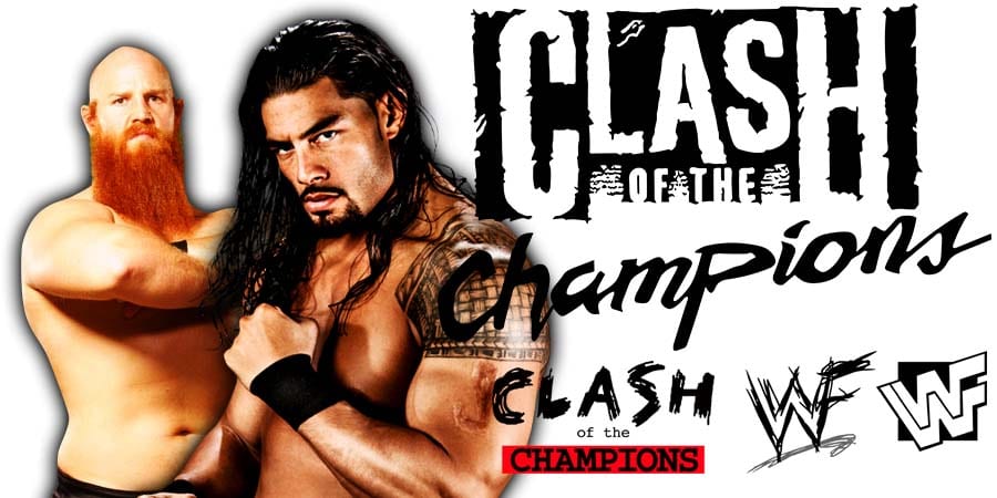 Clash Of Champions 2019 Results Seth Rollins Vs Braun Strowman
