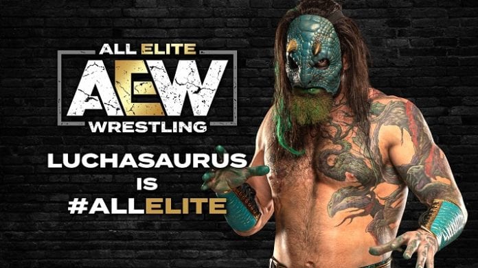 Luchasaurus AEW All Elite Wrestling