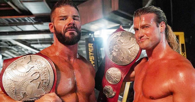 Robert Roode Dolph Ziggler RAW Tag Team Champions WWE Clash Of Champions 2019