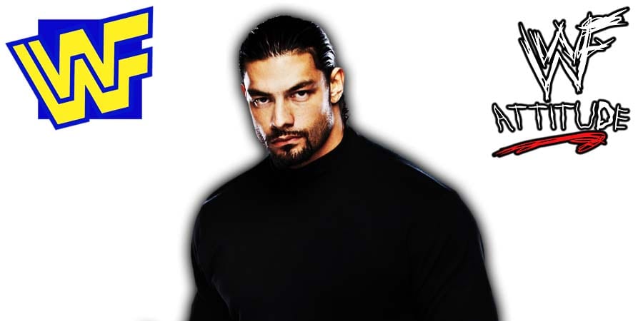 Roman Reigns WWF WWE