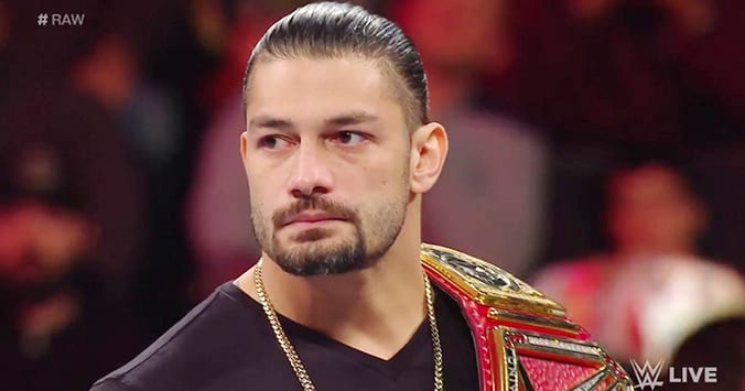 Roman Reigns announces leukemia