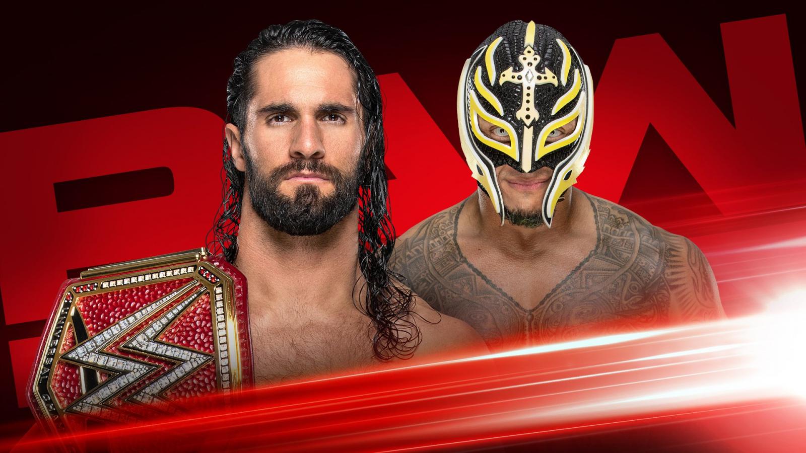 Seth Rollins vs Rey Mysterio - Universal Championship Match (WWE RAW Season Premiere 2019)