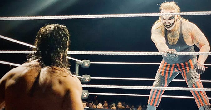 Seth Rollins vs The Fiend - WWE Live Event in Canada - 2