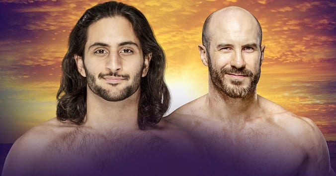 Mansoor vs Cesaro - WWE Crown Jewel 2019