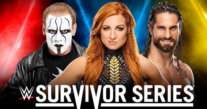 Sting Becky Lynch Seth Rollins WWE Survivor Series 2019