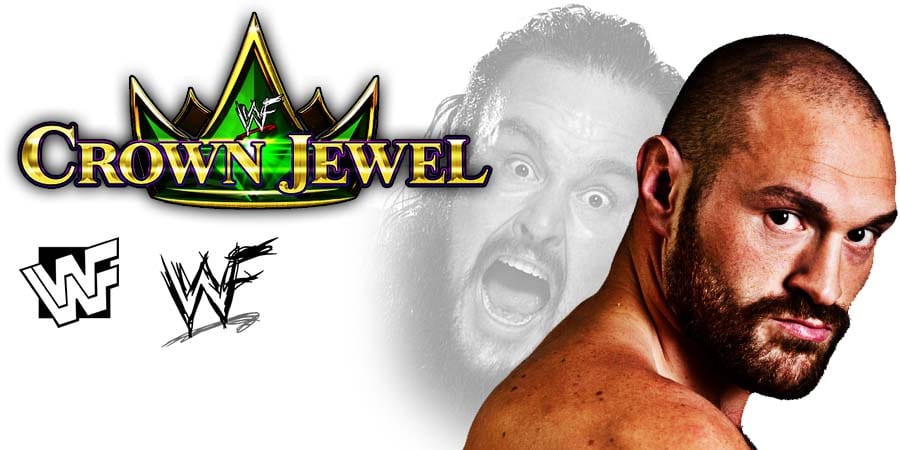 Tyson Fury Special Effects Entrance At WWE Crown Jewel 2019