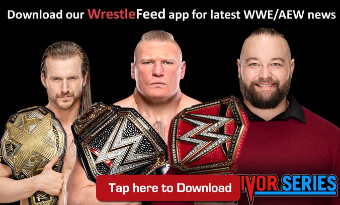 Adam Cole Brock Lesnar Bray Wyatt Survivor Series 2019 WrestleFeed App