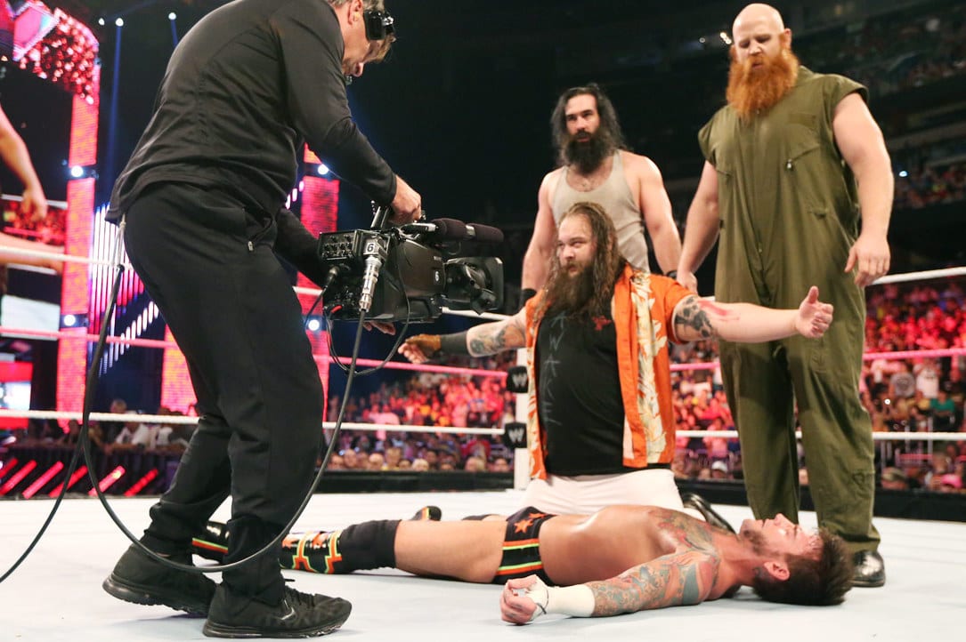 Bray Wyatt Erick Rowan Luke Harper Wyatt Family CM Punk