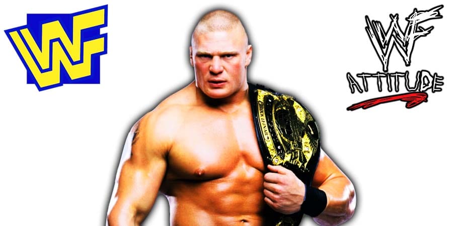 Brock Lesnar Undisputed WWE Champion WWF