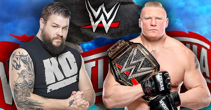 Brock Lesnar vs Kevin Owens - WWE WrestleMania 36