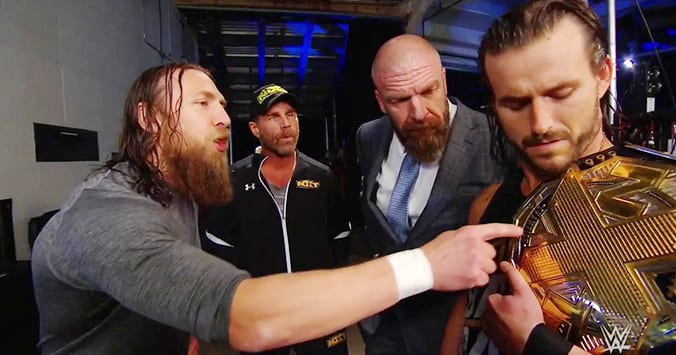 Daniel Bryan Shawn Michaels Triple H NXT Champion Adam Cole WWE SmackDown 2019