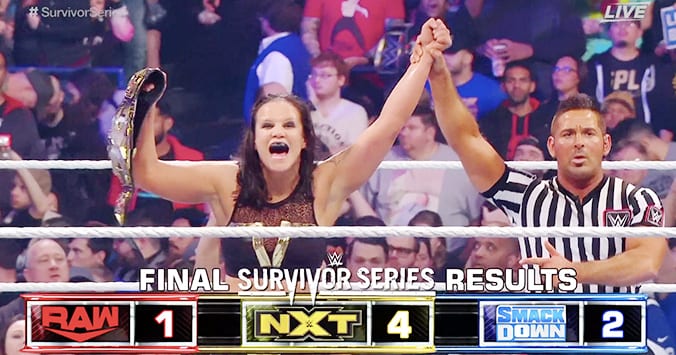 Survivor Series 2019 Results  RAW vs. SmackDown vs. NXT