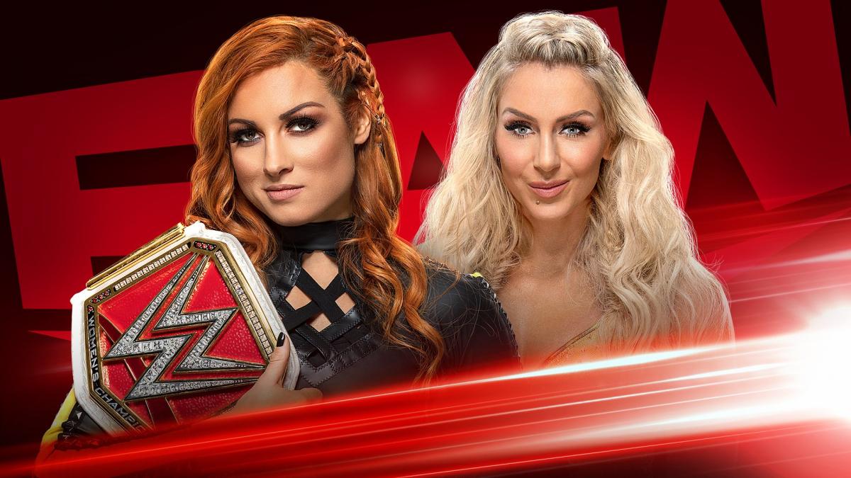 RAW Women's Champion Becky Lynch Charlotte Flair