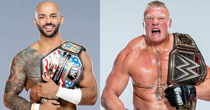 Ricochet vs Brock Lesnar