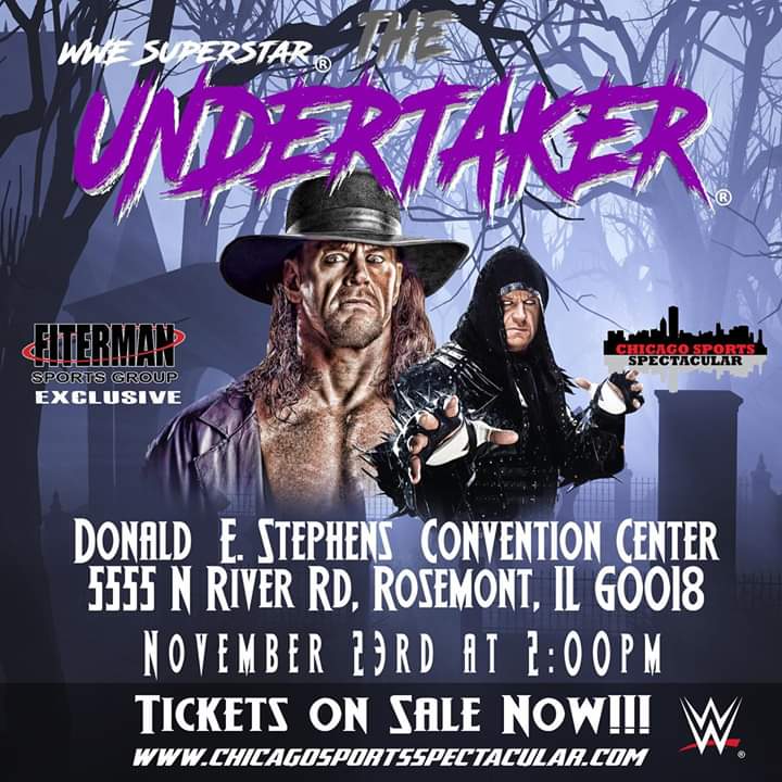 The Undertaker Meet & Greet November 2019