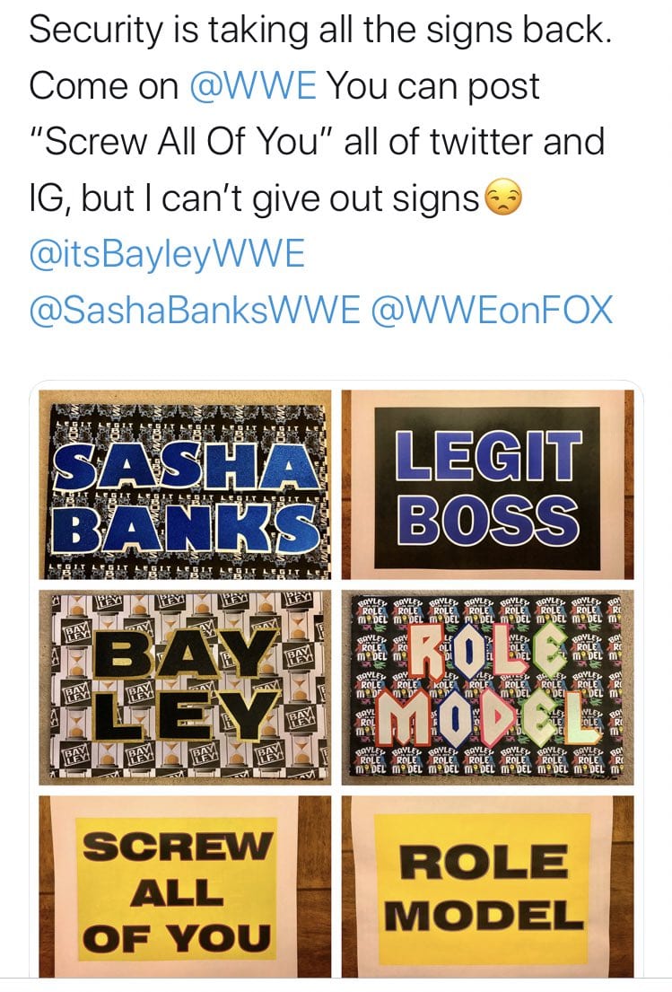 WWE Confiscates Double-Sided Bayley & Sasha Banks Signs On SmackDown