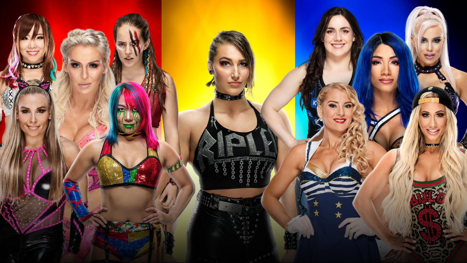 Women's Team RAW vs Team SmackDown vs Team NXT - Survivor Series 2019